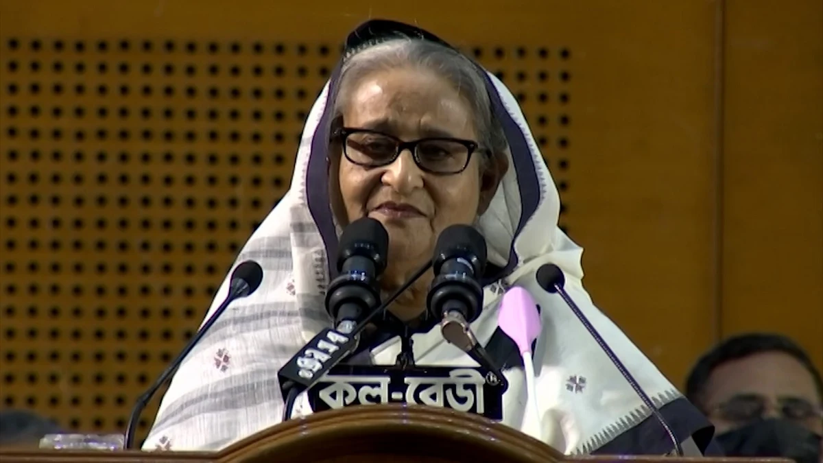 ১৫ আগস্ট জাতির পিতার জন্য এগিয়ে আসেনি কেউ: প্রধানমন্ত্রী