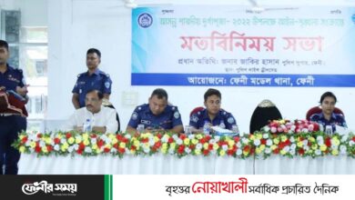 ‘ফেনীতে পূজামন্ডপের নিরাপত্তায় সতর্ক পুলিশ’