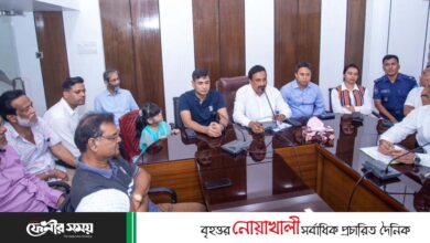 ফেনী শহরের নিরাপত্তায় আসছে হাইভোল্টেজ সিসি ক্যামেরা