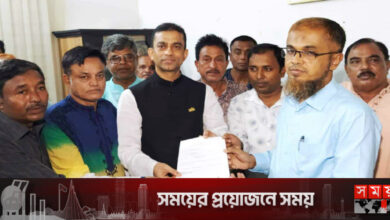 মনোনয়ন জমা দিলেন রিপন, উন্নয়ন অব্যাহত রাখার প্রত্যয়