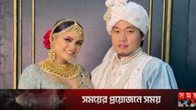 কোরিয়ান যুবককে বাংলাদেশি মডেলের বিয়ে