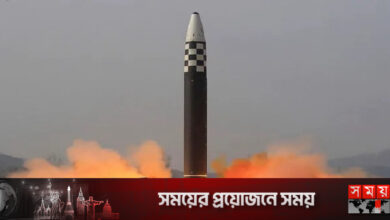 কামালার সফর শেষে আবারও উত্তর কোরিয়ার ক্ষেপণাস্ত্র পরীক্ষা