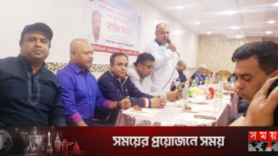 নিউইয়র্কে নোয়াখালীর ইপি চেয়ারম্যান আইয়ুব আলী সংবর্ধিত