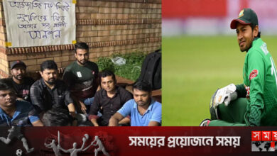 অবসর ভেঙে ফেরার দাবিতে মুশফিক ভক্তদের অনশন