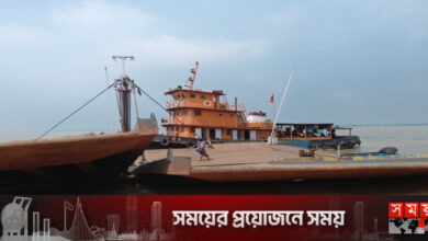 দৌলতদিয়ায় ৫ নম্বর ফেরি ঘাট নদীগর্ভে বিলীন, শঙ্কায় বাকিগুলো