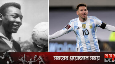 পেলেকে পেছনে ফেলে সর্বেসর্বা মেসি