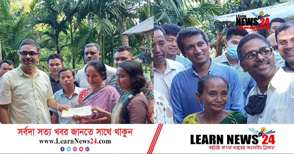 তিন লাখ টাকার চেক পেল সাফজয়ী রূপনা-ঋতুপর্নার পরিবার