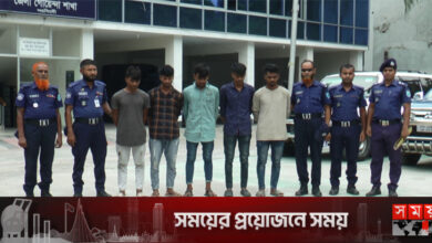 নরসিংদীতে ছাত্রী অপহরণের সময় কিশোরগ্যাংয়ের ৫ সদস্য গ্রেফতার