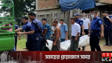 সন্তানের সামনেই স্ত্রীকে গলা টিপে হত্যা!