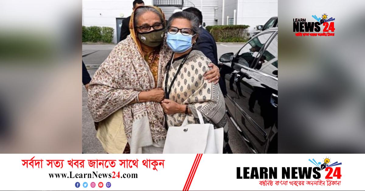 বিমানবন্দরে শেখ হাসিনা-রেহানার আবেগঘন মুহূর্ত বিমানবন্দরে শেখ হাসিনা-রেহানার আবেগঘন মুহূর্ত
