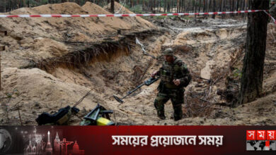 ইউক্রেনে আবারো গণকবরের সন্ধান