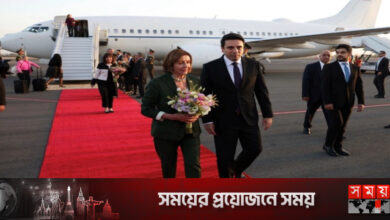 উত্তেজনা বাড়িয়ে আর্মেনিয়ায় ন্যান্সি পেলোসি