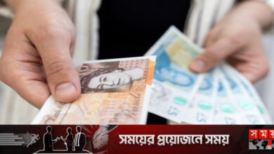 ডলারের বিপরীতে পাউন্ডের রেকর্ড পতন
