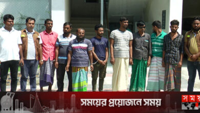 নরসিংদীতে অস্ত্র-গুলিসহ গ্রেফতার ৮