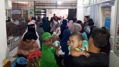 সোনাগাজী উপজেলা স্বাস্থ্য কমপ্লেক্সে শয্যার ৬ গুণ শিশুরোগী