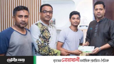 প্রধানমন্ত্রী পুরস্কারপ্রাপ্ত ফুটবলারের চিকিৎসায় স্বপন মিয়াজীর সহায়তা