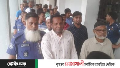 সোনাগাজীতে বিএনপির ৩৬ নেতাকর্মীর জামিন বাতিল