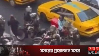 ইরানে নারী বিক্ষোভকারীদের ওপর পুলিশের নিপীড়ন