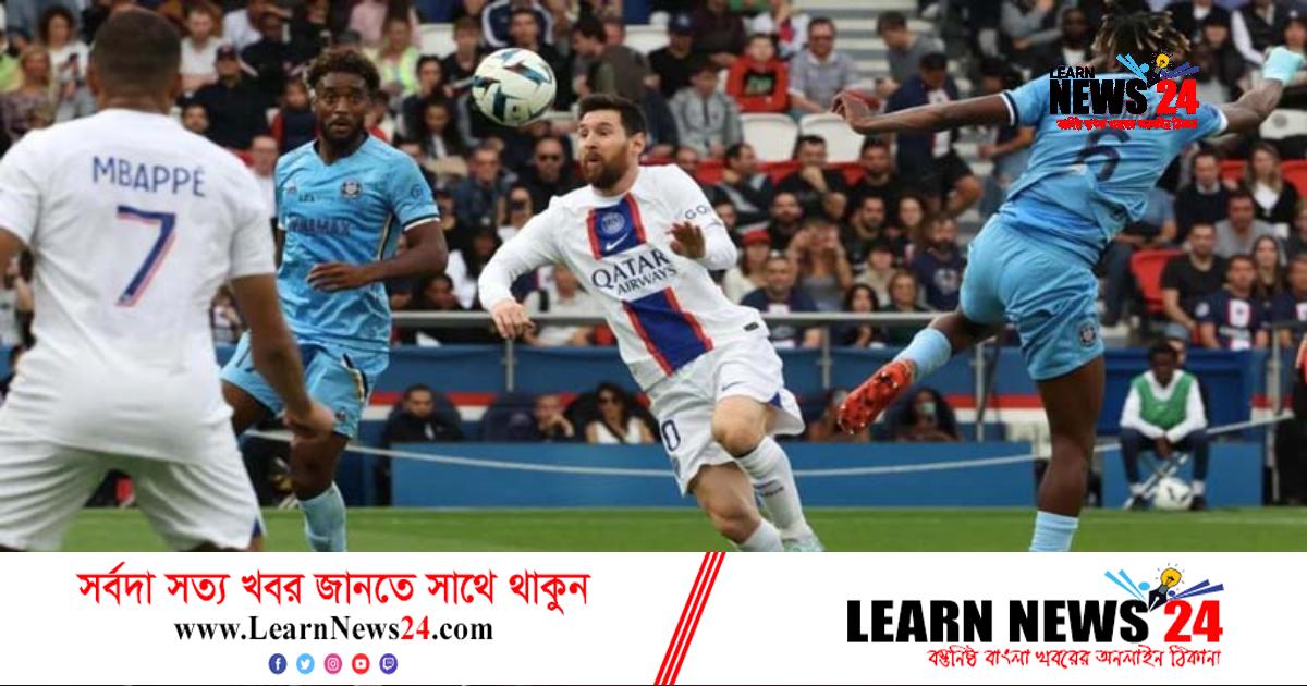 মেসি-নেইমার-এমবাপ্পে ম্যাজিকে জয় পিএসজির মেসি-নেইমার-এমবাপ্পে ম্যাজিকে জয় পিএসজির