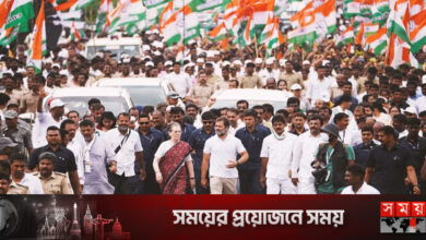 ‘ভারত জোড়ো যাত্রা’য় যোগ দিলেন সোনিয়া