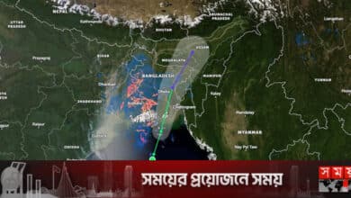 ঘূর্ণিঝড় সিত্রাং: ৭ নামিয়ে ৩ নম্বর সতর্ক সংকেত