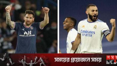 পিএসজি-রিয়ালের ম্যাচসহ টিভিতে খেলার সূচি