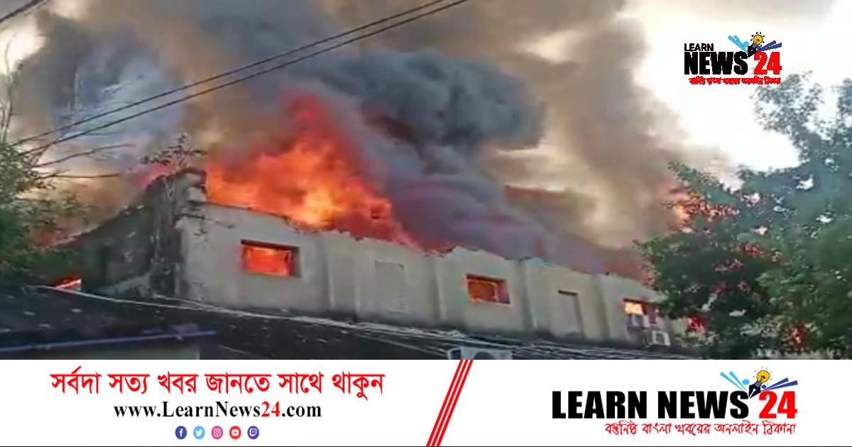 এসকে মুভিজের গোডাউনে ভয়াবহ আগুন এসকে মুভিজের গোডাউনে ভয়াবহ আগুন