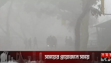 উত্তরে কুয়াশা, বার্তা দিচ্ছে শীতের
