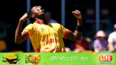 পাওয়ার প্লেতে দুই উইকেট হারিয়ে চাপে বাংলাদেশ