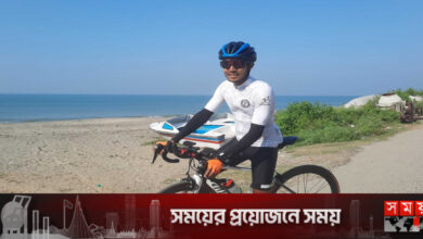 প্রভাতের ১ লাখ ৩ হাজার কি.মি. সাইকেলিং রেকর্ড