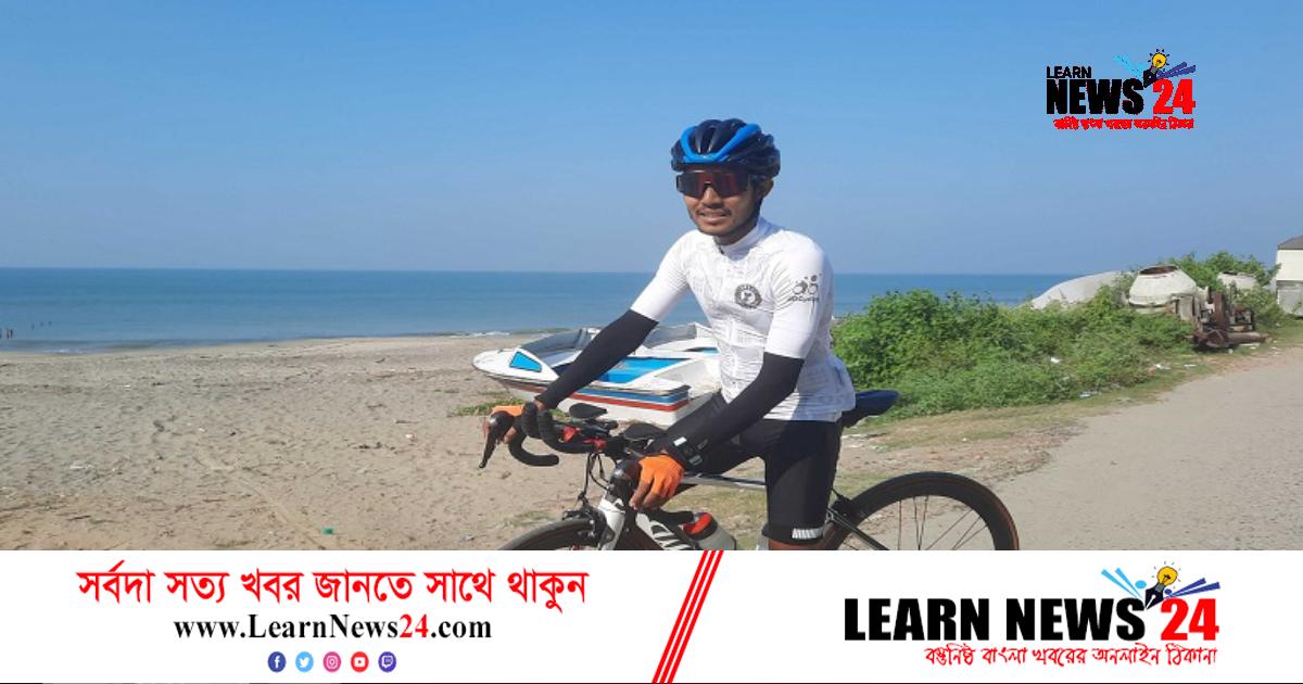 প্রভাতের ১ লাখ ৩ হাজার কি.মি. সাইকেলিং রেকর্ড