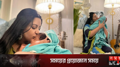 ছেলের সঙ্গে কেক কাটবেন পরী