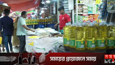 বাজারে মিলছে না নতুন দামের তেল-চিনি