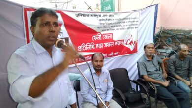 ‌ ফেনীতে ই‌জিবাইকসহ ব‌্যাটা‌রি চা‌লিত যানবাহন চলাচ‌লের অনুম‌তির দাবী‌তে সভা