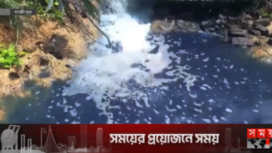 চার রঙয়ের পানি গাজীপুরের নদী-খালে!