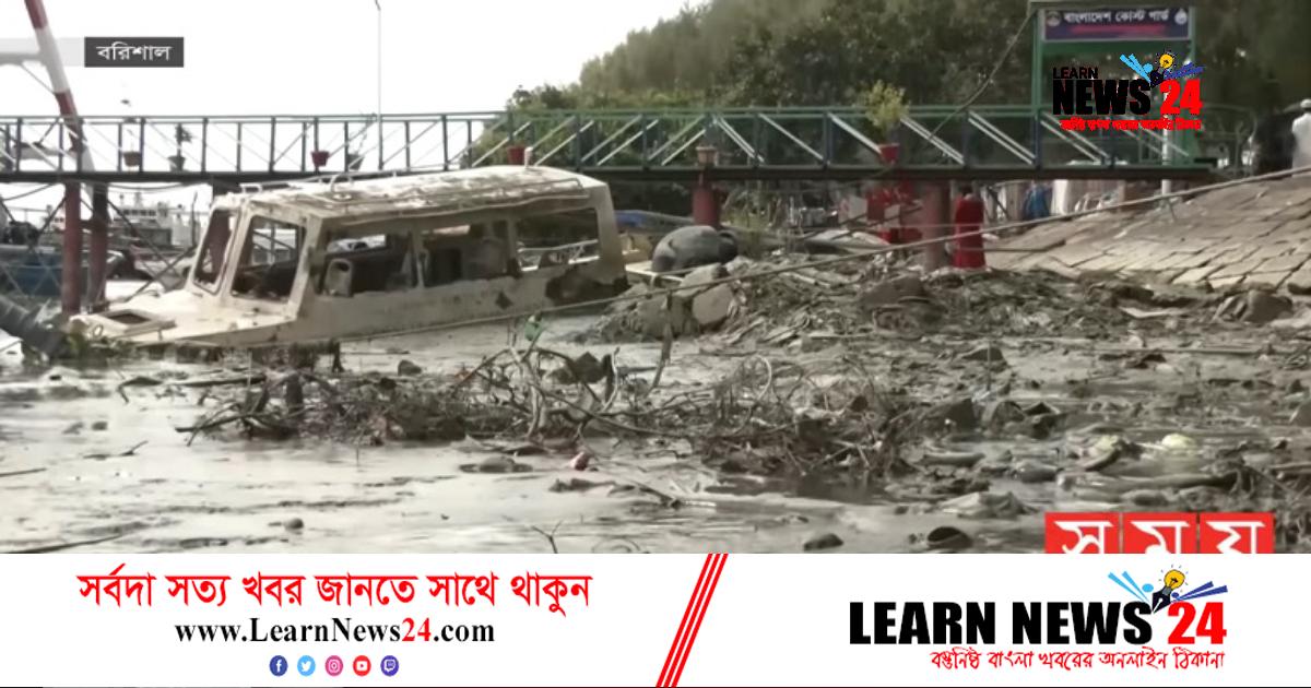 দখলদারদের কবলে কীর্তনখোলার দুই পাড় দখলদারদের কবলে কীর্তনখোলার দুই পাড়