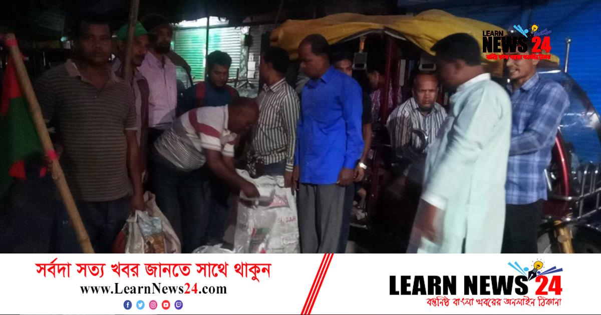 মধ্যরাত থেকে ১৮০ অটোরিকশায় খাবার যাচ্ছে বিএনপির সমাবেশে