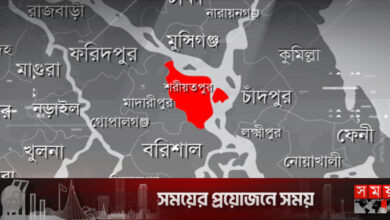 শরীয়তপুরে মাঝরাতে সড়কে ঝরে পড়ল বাবা-মেয়ের প্রাণ