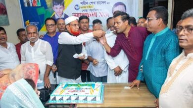 শেখ রাসেল’র জন্মদিন: ফেনীতে আওয়ামী লীগের আলোচনা সভা ও কেক কাটা