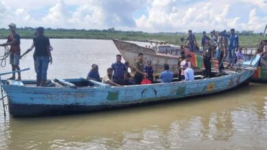 সোনাগাজীতে অবৈধ বালু উত্তোলন ও নদী দখল বন্ধে অভিযান