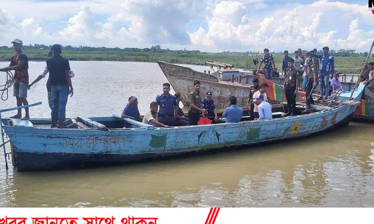 সোনাগাজীতে অবৈধ বালু উত্তোলন ও নদী দখল বন্ধে অভিযান