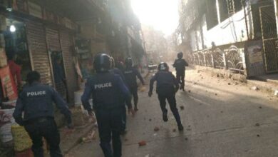 ফেনীতে ছাত্রদলের মিছিলে পুলিশের লাঠিচার্জ ও রাবার বুলেটে আহত ১৫