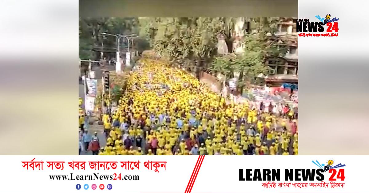 বিএনপির লোক সমাগমের গল্প উড়িয়ে দিতে যুবলীগের এক উপজেলায় যথেষ্ট!