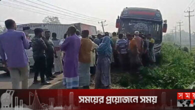 কিশোরগঞ্জে বাস-সিএনজি সংঘর্ষে নিহত ২, আহত ৪