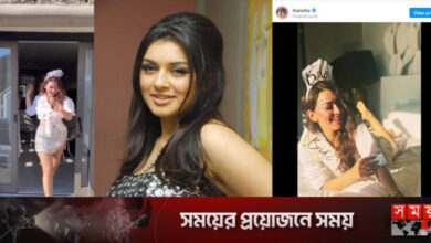 গ্রিসে হনসিকার ব্যাচেলরেট পার্টি