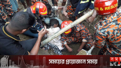 নির্মাণাধীন ভবনে কাজের সময় মাটিচাপা পড়ে ৪ শ্রমিক আহত