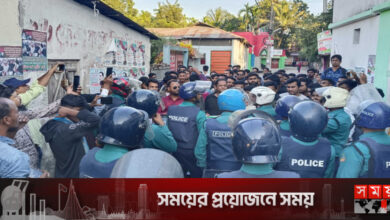 রংপুরে জেলা ছাত্রদলের বিক্ষোভ সমাবেশ