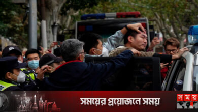 সংঘর্ষ-ধরপাকড়ের খবর নেই চীনা সংবাদমাধ্যমে