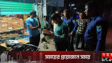 রাত ৮টার পর দোকান খোলা রাখায় ২৪ ব্যবসায়ীর জরিমানা