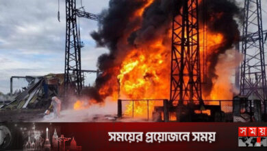 ইউক্রেনের গ্যাস প্ল্যান্টে রাশিয়ার ক্ষেপণাস্ত্র হামলা
